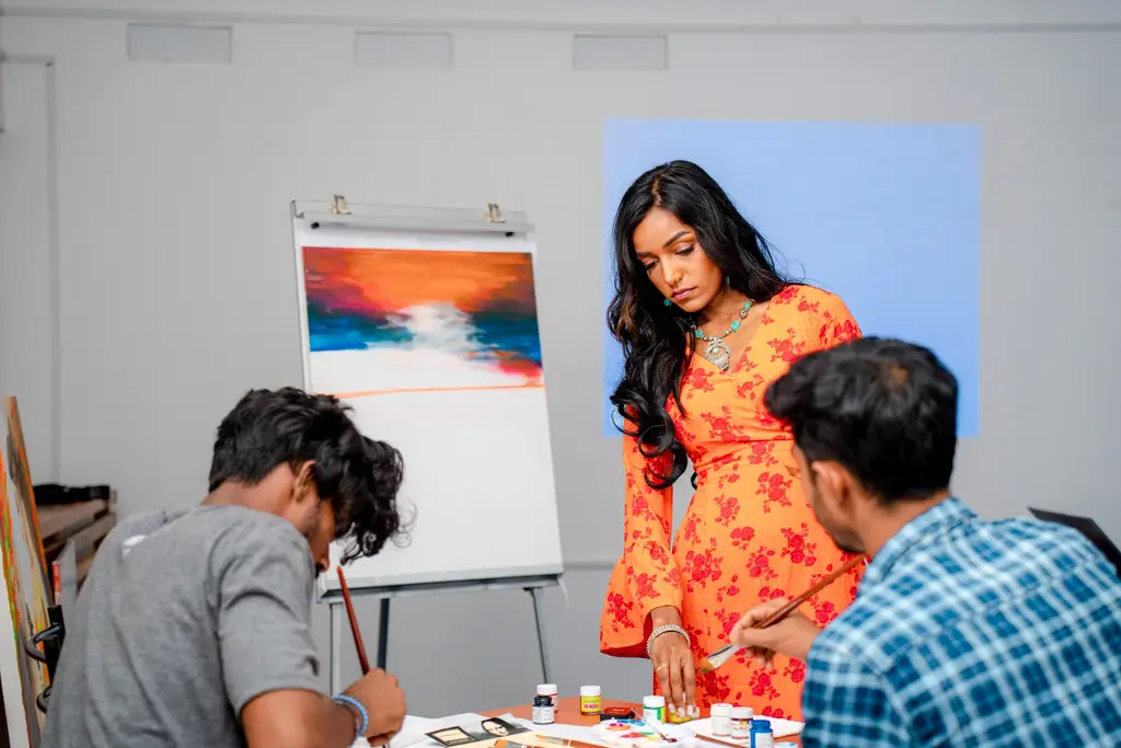 Art and entrepreneurship, Batticaloa, 2024-02-15.