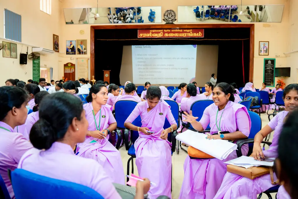 Leadership workshops in the North, Mullaitivu and Jaffna, 2024-02-05.