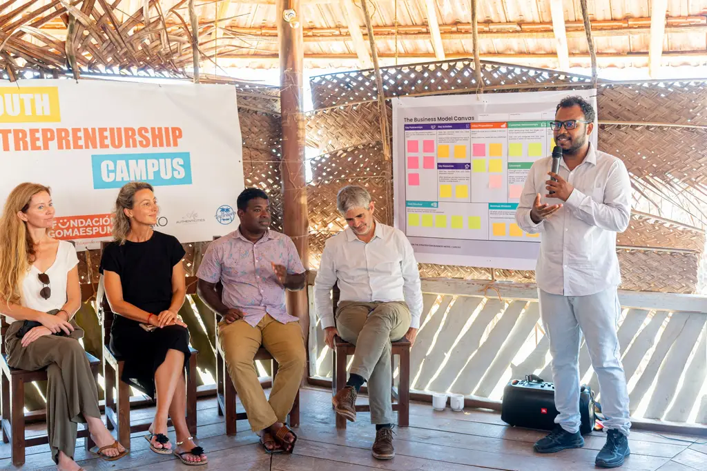 The Youth Entrepreneurship Campus begins, Batticaloa and Norochcholai, 2024-08-18.