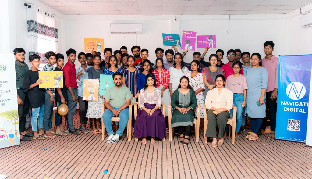 Learn to Discern — media literacy across six districts, Hatton, Batticaloa, Ampara, Nuwara Eliya, Mullaitivu and Trincomalee, 2023-04-05.