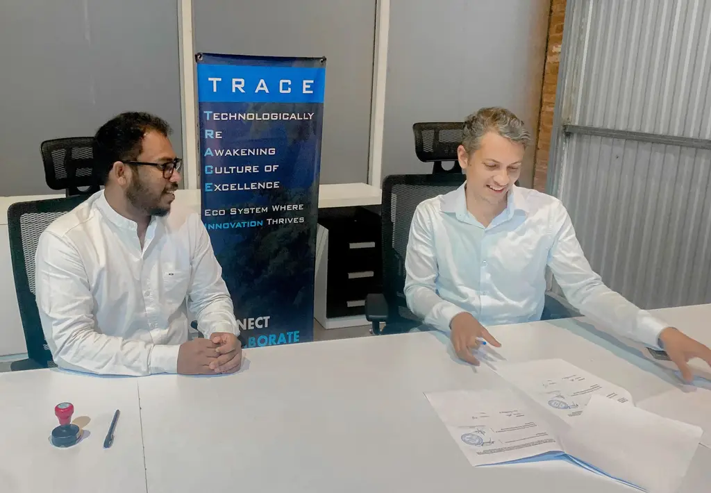A co-working agreement with TRACE, Batticaloa, 2024-10-04.