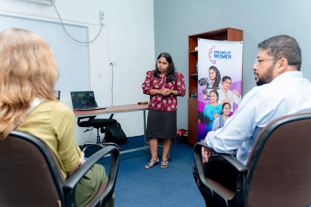 The Canadian High Commission’s development head visits, Batticaloa, 2024-11-02.