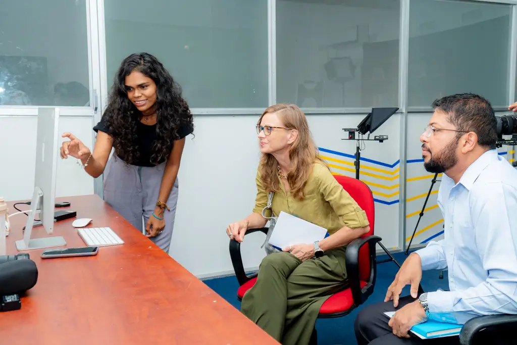 The Canadian High Commission’s development head visits, Batticaloa, 2024-11-02.