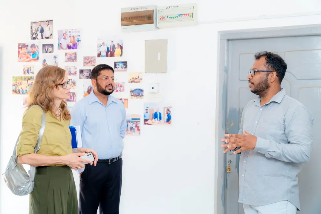 The Canadian High Commission’s development head visits, Batticaloa, 2024-11-02.