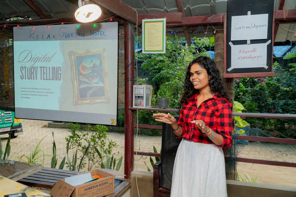 DiGiZEN — digital storytelling, Batticaloa, 2024-10-27.