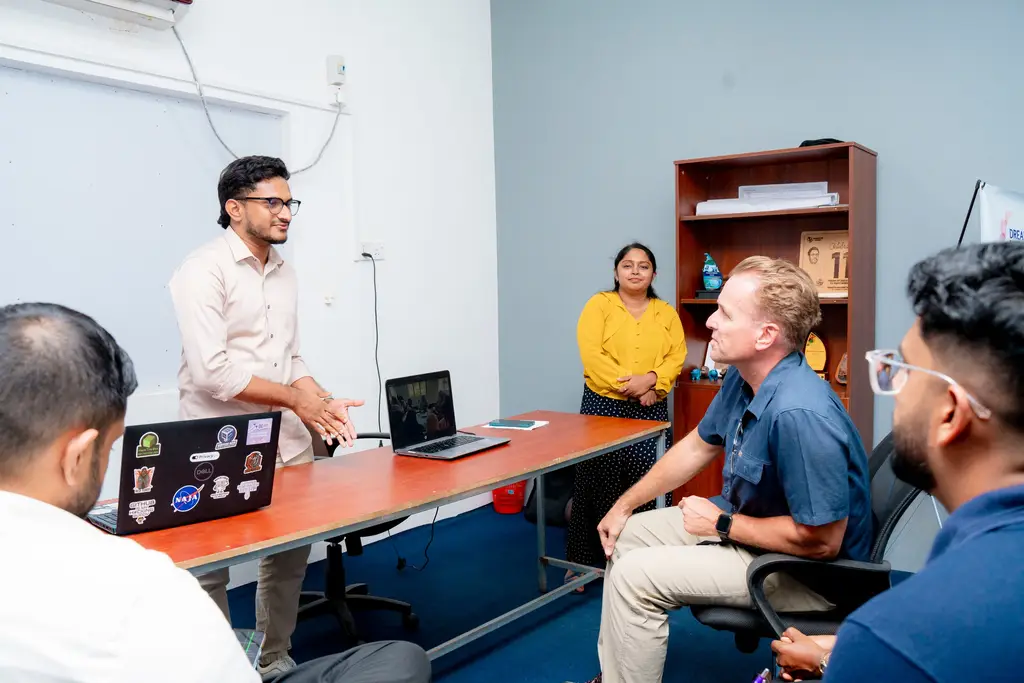 The UN Peace and Development Adviser visits, Batticaloa, 2024-11-04.