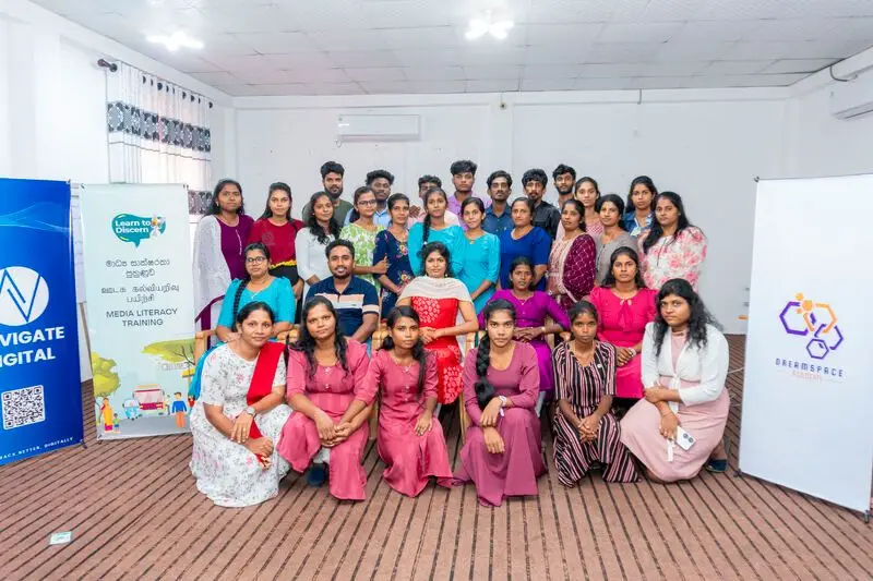 Learn to Discern — media literacy across six districts, Hatton, Batticaloa, Ampara, Nuwara Eliya, Mullaitivu and Trincomalee, 2023-04-05.