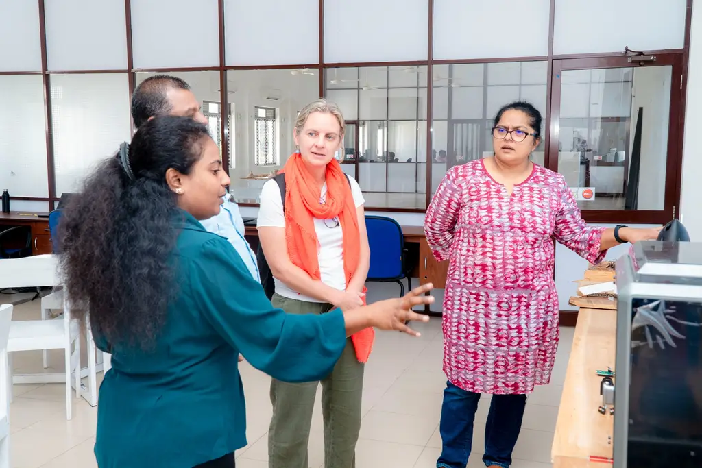 UNICEF Chief of Education visits, Batticaloa, 2025-03-21.