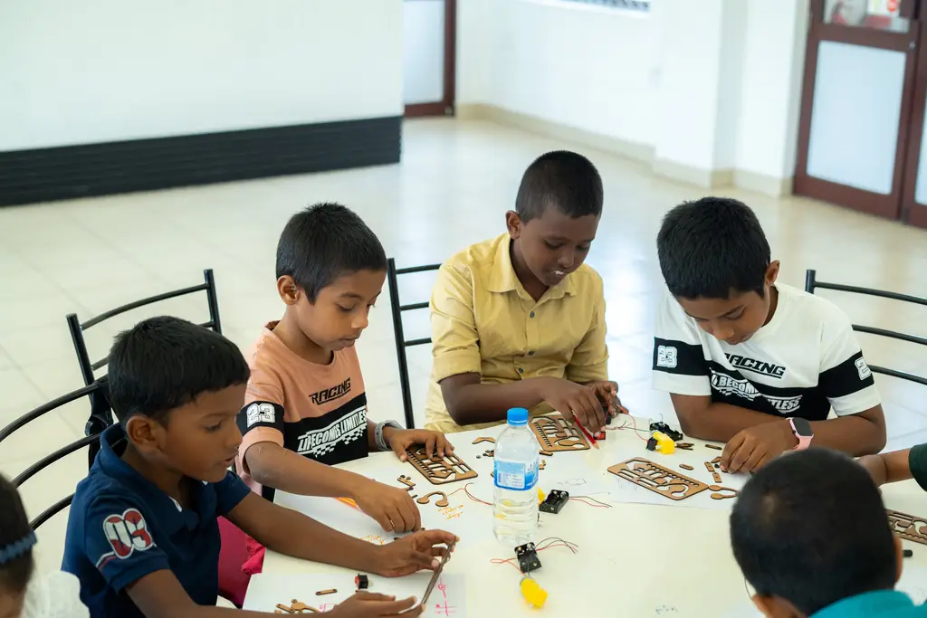 Maker Kit workshop, Batticaloa, 2025-09-07.