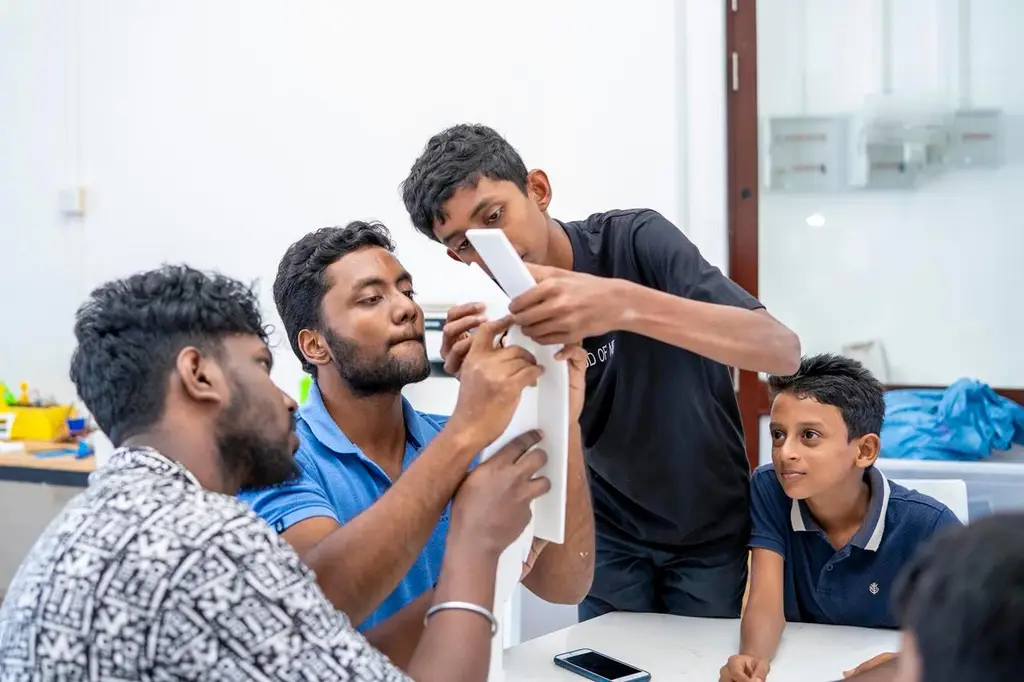 RC aircraft workshop, Batticaloa, 2025-12-11.