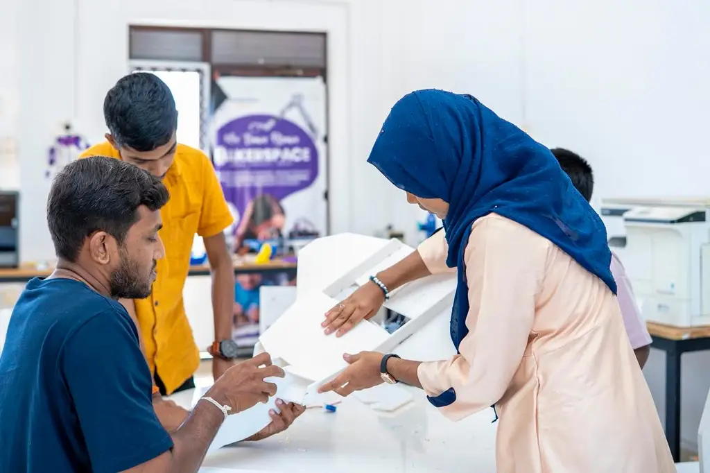 RC aircraft workshop, Batticaloa, 2025-12-11.