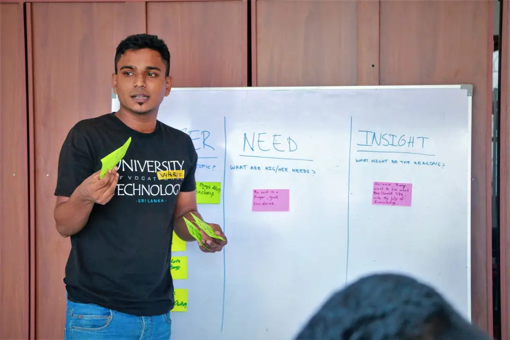 Design thinking training of trainers, Batticaloa, 2019-04-05.