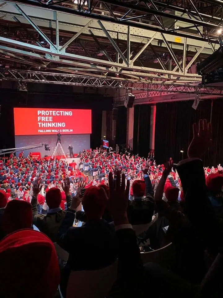 Falling Walls Engage — Science Engagement of the Year, Berlin, Germany, 2019-11-10.