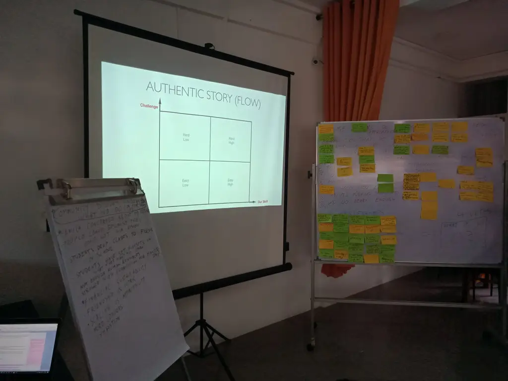 Story-mapping training — Griffith Film School, Batticaloa, 2020-01-23.