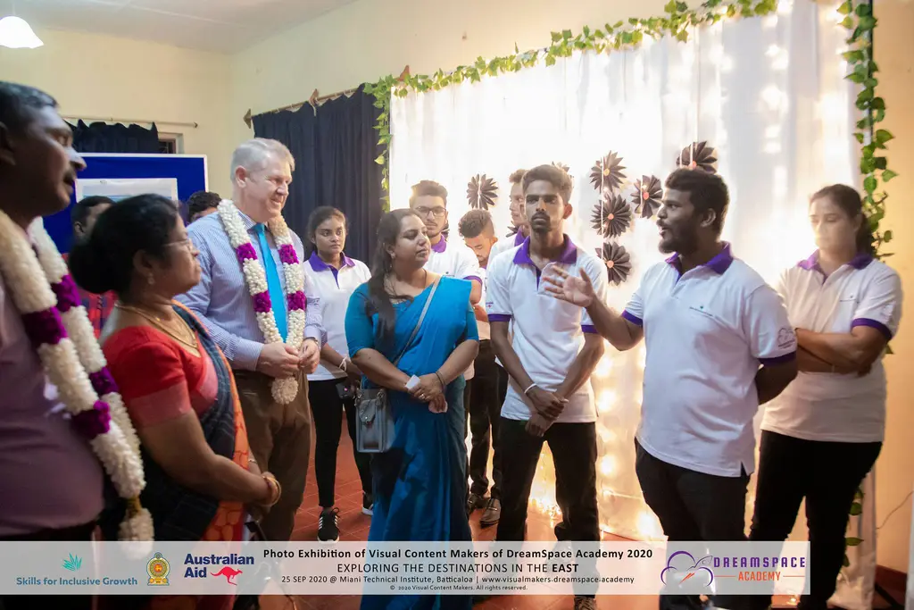 Visual Content Makers exhibition, Batticaloa, 2020-09-25.