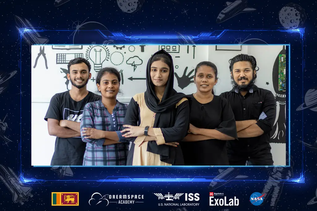 ExoLab-8 — an experiment on the International Space Station, Batticaloa and the International Space Station, 2021-02-20.