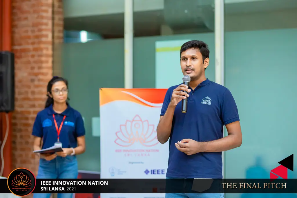 IEEE Innovation Nation — finalist, Sri Lanka, 2021-12-06.