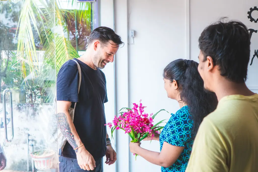 The Digital Nomad Ambassador visits, Batticaloa, 2022-03-24.