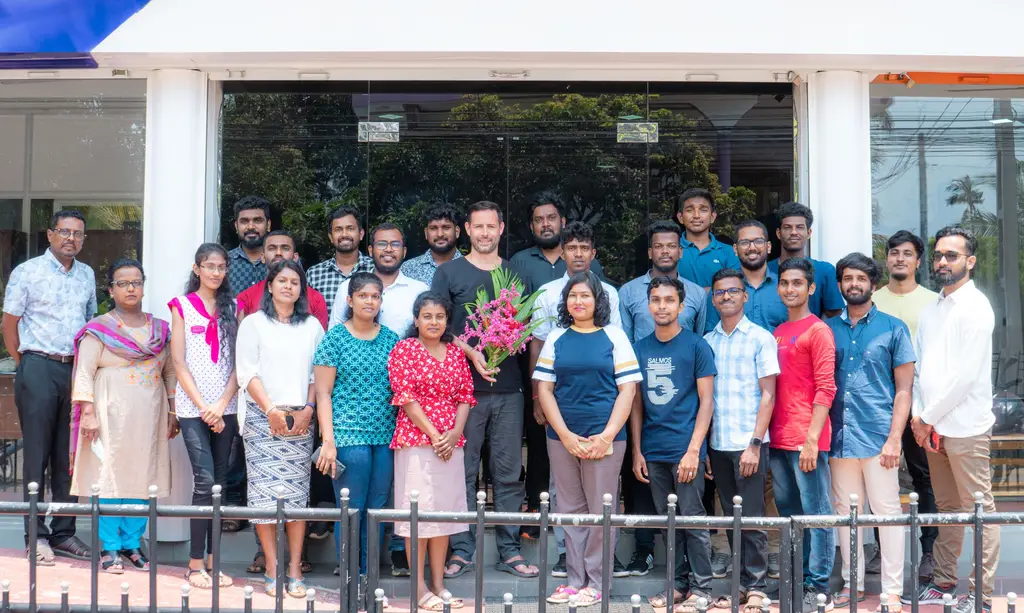 The Digital Nomad Ambassador visits, Batticaloa, 2022-03-24.