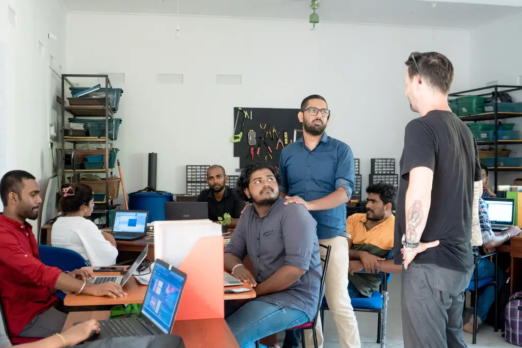 The Digital Nomad Ambassador visits, Batticaloa, 2022-03-24.