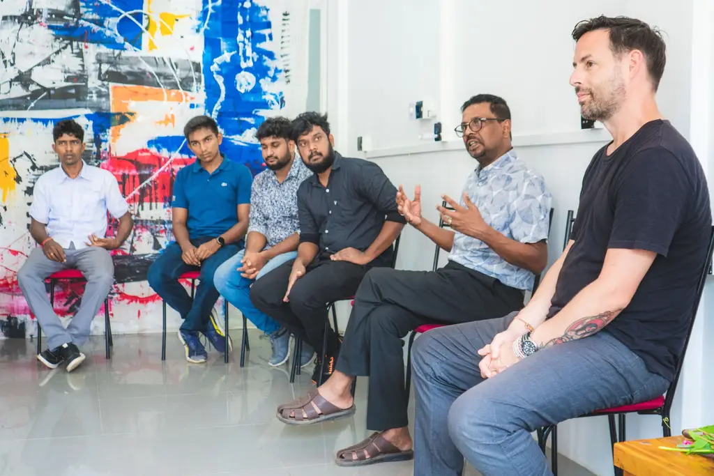 The Digital Nomad Ambassador visits, Batticaloa, 2022-03-24.