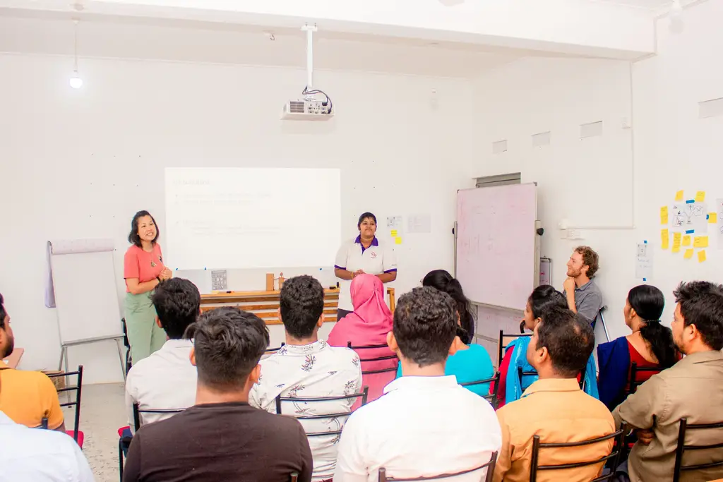 Training the teacher trainers, Batticaloa, 2023-04-10.