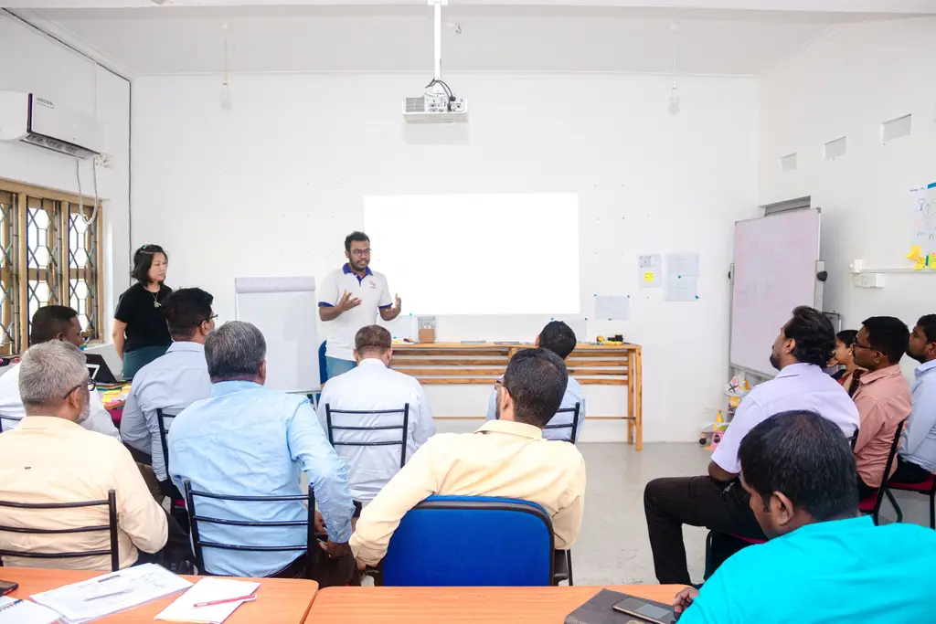 Training the teacher trainers, Batticaloa, 2023-04-10.