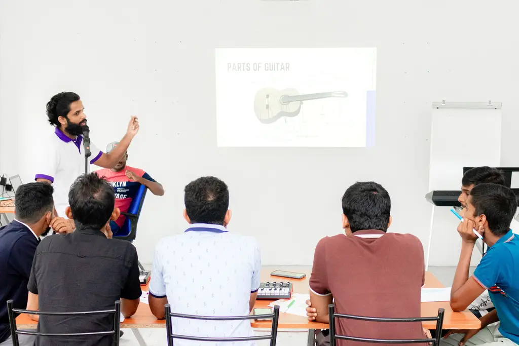 Music production bootcamp, Batticaloa, 2023-04-12.