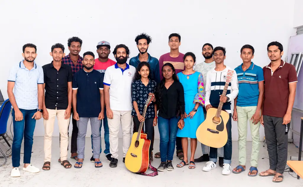 Music production bootcamp, Batticaloa, 2023-04-12.