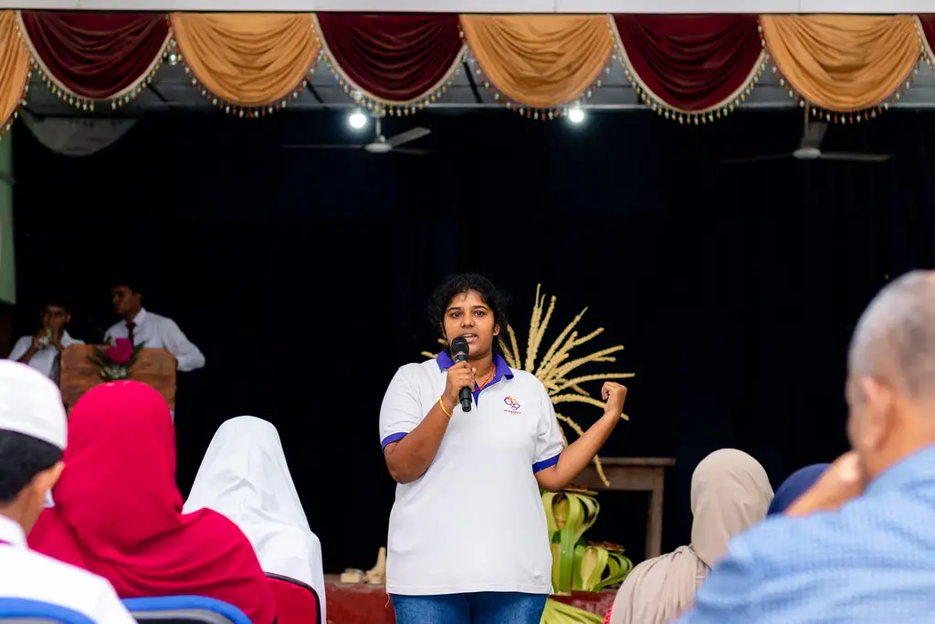 Kiran Central College — a science quiz and a workshop, Kiran, Batticaloa, 2023-05-02.