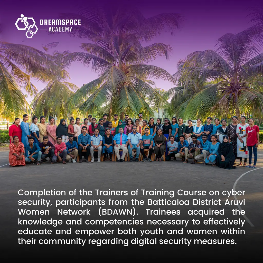 Cyber security — training the trainers, Batticaloa, 2023-08-20.