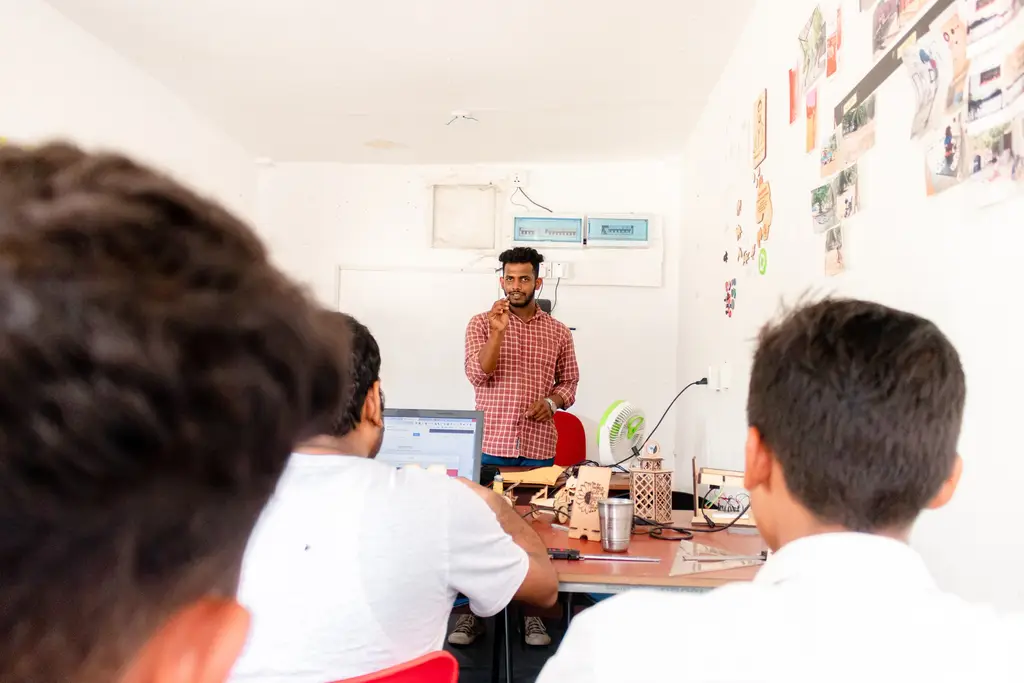 Laser engraver workshop, Batticaloa, 2023-09-09.