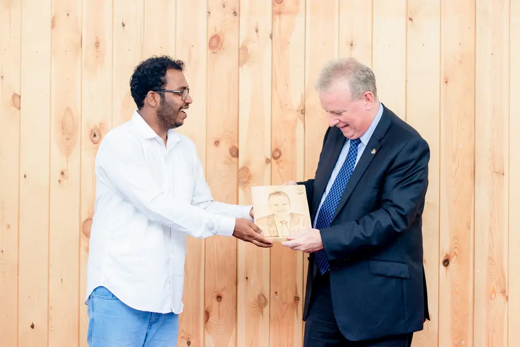 Visual Content Makers graduate, and Dive EAST launches, Batticaloa, 2023-10-25.