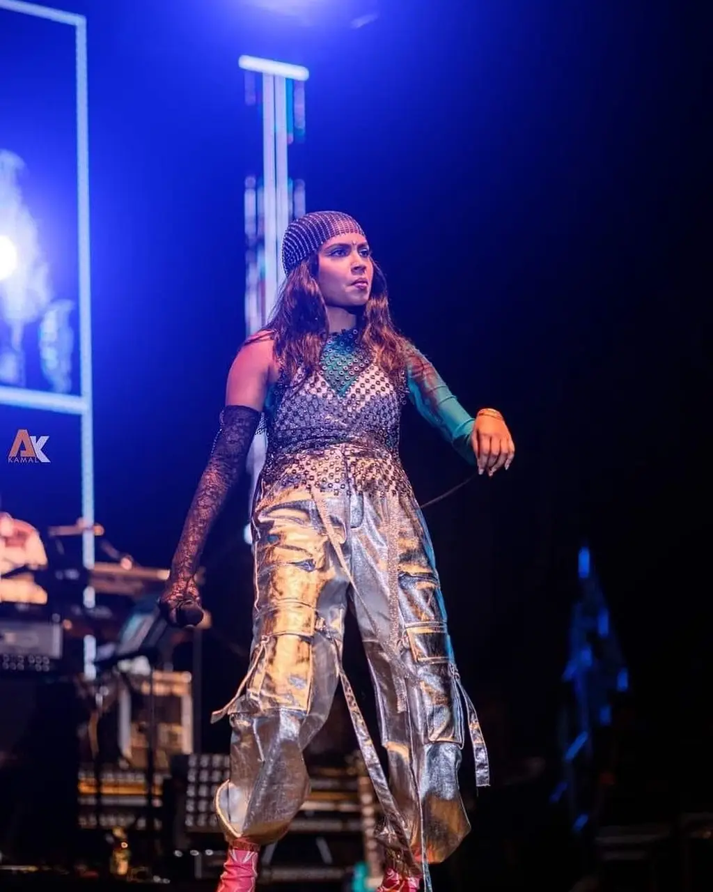 Yaazh Gaanam — opening a concert in Jaffna, Jaffna, 2023-10-21.