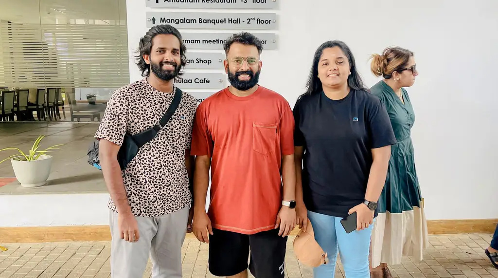 Yaazh Gaanam — opening a concert in Jaffna, Jaffna, 2023-10-21.