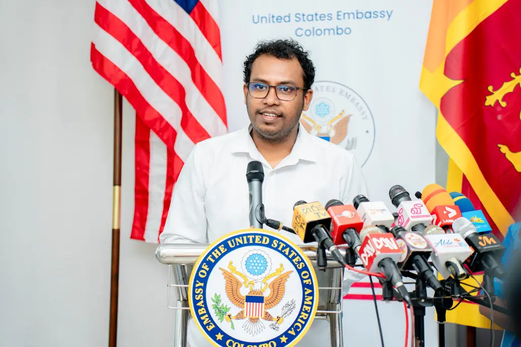 The American iHub opens, Batticaloa, 2023-11-15.