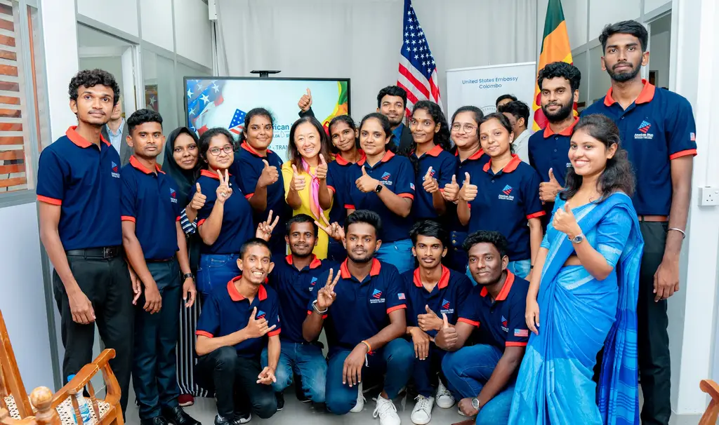 The American iHub opens, Batticaloa, 2023-11-15.