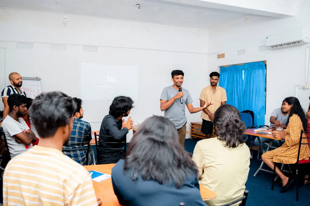 A five-day capacity workshop for the team, Batticaloa, 2024-01-15.